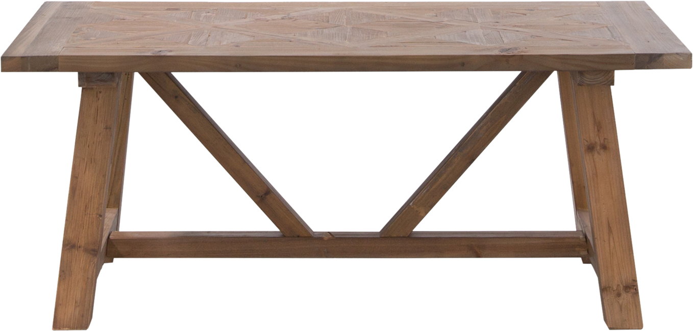 Parquetry Coffee Table - 60 x 120 Rect